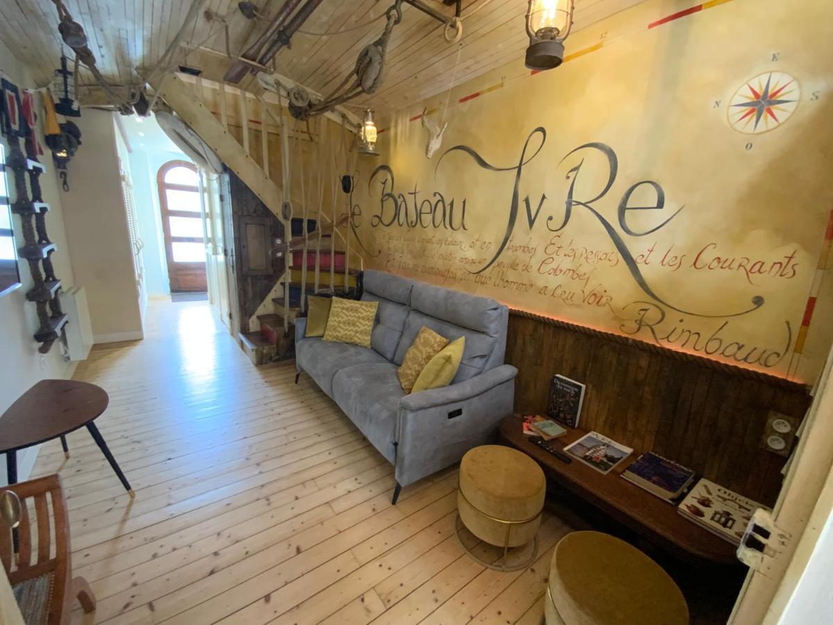 Maison Bord De Mer « Le Bateau Ivre » Saint-Malo Bagian luar foto