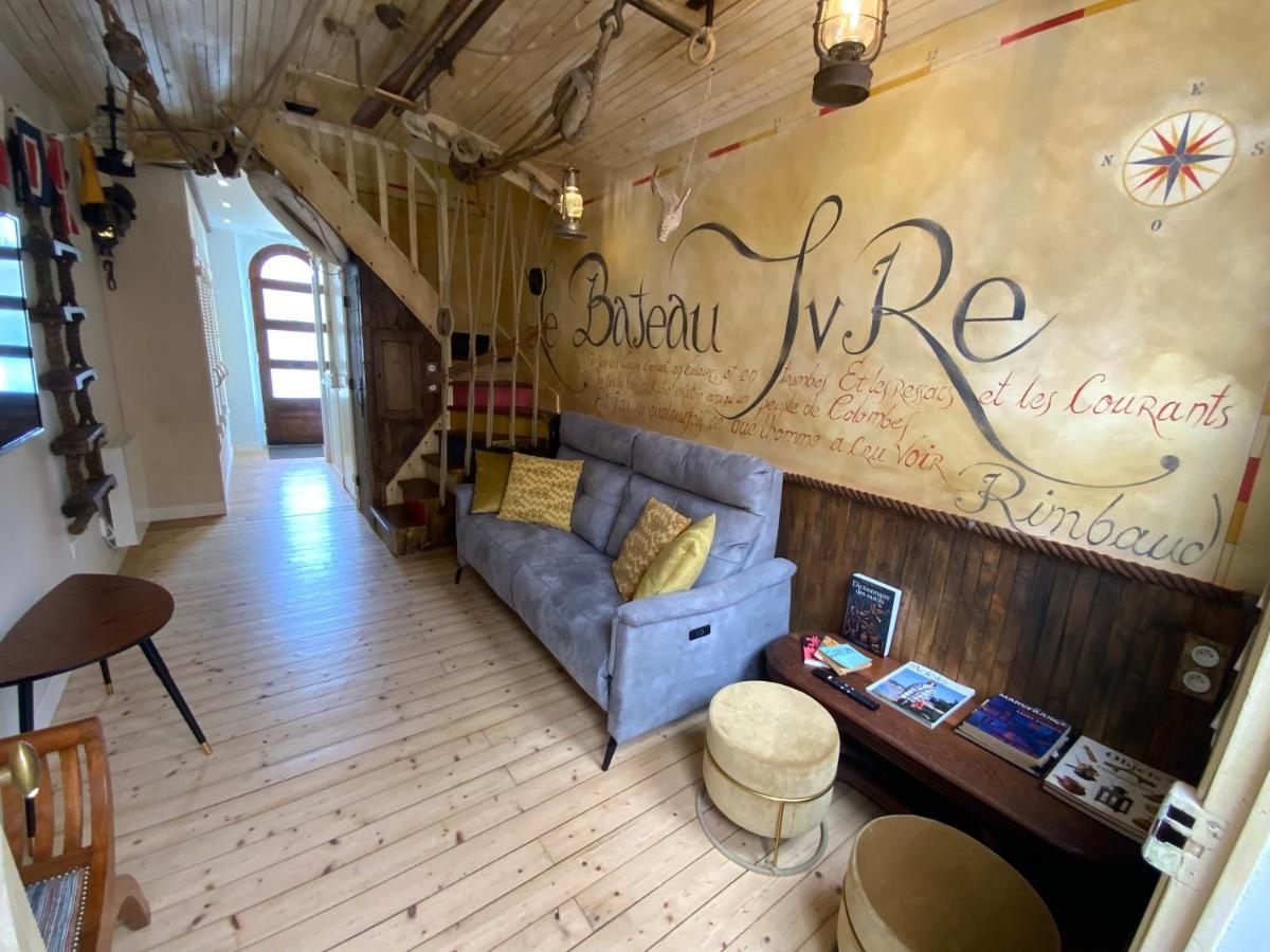 Maison Bord De Mer « Le Bateau Ivre » Saint-Malo Bagian luar foto